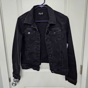 Black Label Cest toi denim jacket Size Small